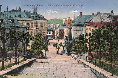 Sternberg in Mähren, Fürst Johann Liechtenstein-Platz