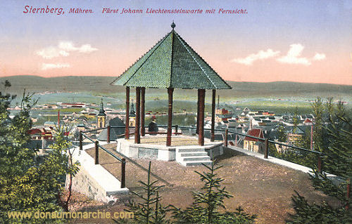 Sternberg in Mähren, Fürst Johann Liechtensteinwarte mit Fernsicht