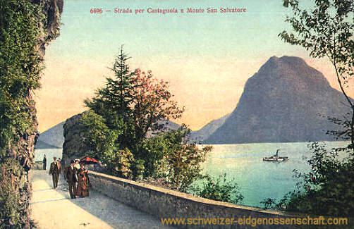 Strada per Castagnola e Monte San Salvatore