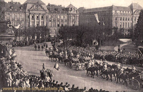 Straßburg i. E., 22. November 1918 Einmarsch der französischen Armee