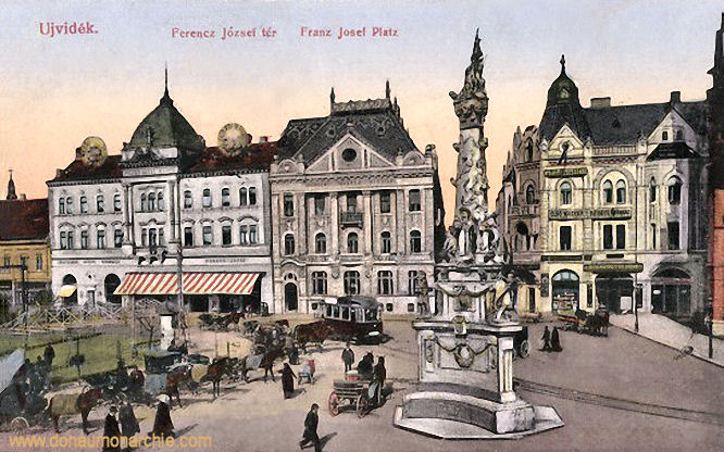 Neusatz (Ujvidék - Novi Sad), Franz-Josef-Platz
