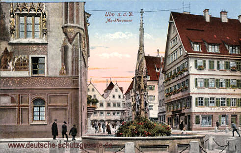 Ulm a. D., Marktbrunnen
