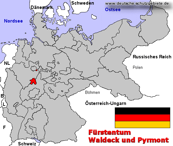 Fürstentum Waldeck und Pyrmont im Deutschen Reich