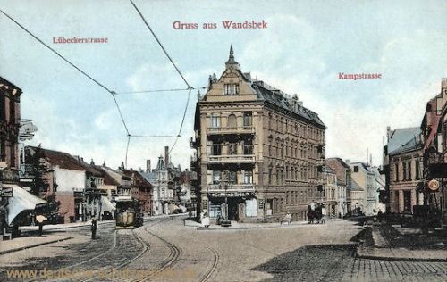 Wandsbek, Lübecker- und Kampstraße