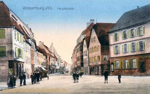Weißenburg im Elsass, Hauptstraße