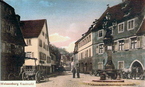 Weißenburg im Elsass, Krautmarkt