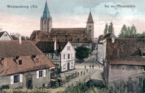 Weißenburg im Elsass, Bei der Pfistermühle