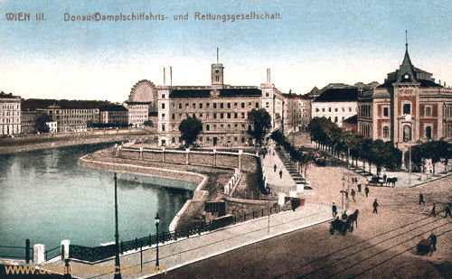Wien III., Donau-Dampfschiffahrts- und Rettungsgesellschaft