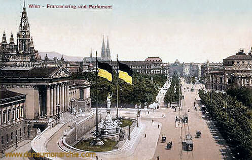 Wien, Franzensring und Parlament