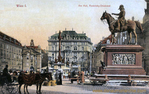 Wien I., Am Hof Radetzky-Denkmal