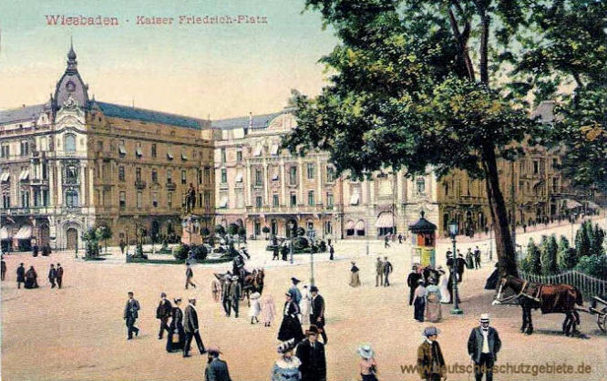 Wiesbaden, Kaiser Friedrich-Platz