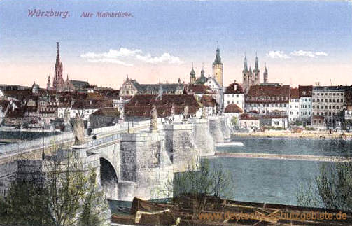 Würzburg, Alte Mainbrücke