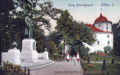 Zittau, König Albert-Denkmal