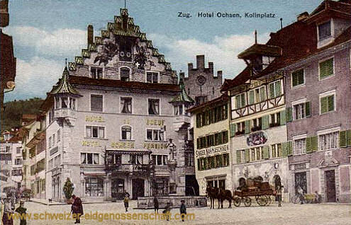 Zug, Hotel Ochsen, Kolinplatz