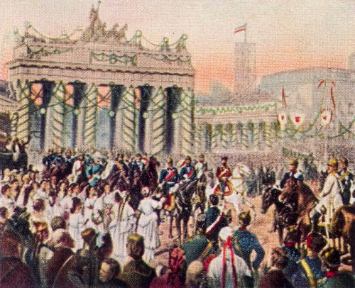 Einzug Kaiser Wilhelm I. in Berlin, 16. Juni 1871