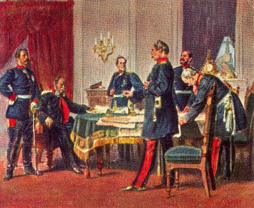 Kriegsrat in Versailles, 1870