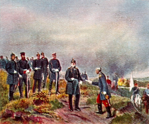 Nach der Schlacht bei Sedan. 1. September 1870
