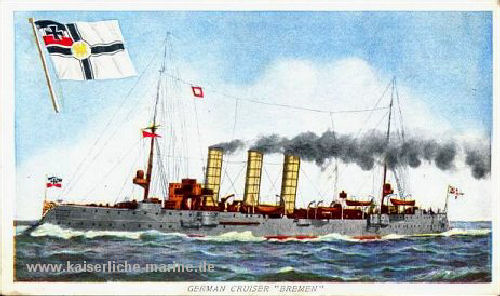 German Cruiser "Bremen"