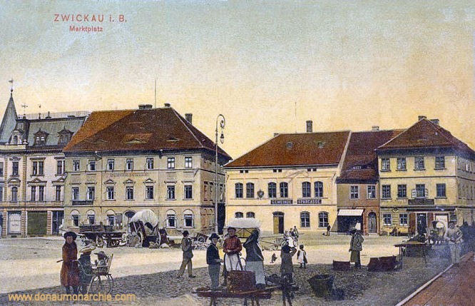 Zwickau in Böhmen, Marktplatz