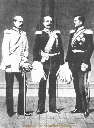 Bismarck, Roon und Moltke, 1870