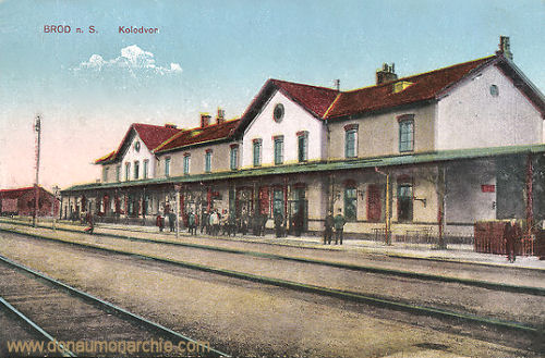 Brod an der Save, Kolodvor (Bahnhof)