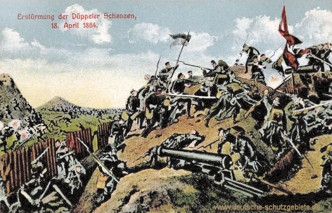 Erstürmung der Düppeler Schanzen am 18. April 1864