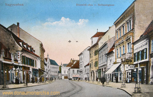 Hermannstadt (Nagyszeben - Sibiu), Heltauergasse