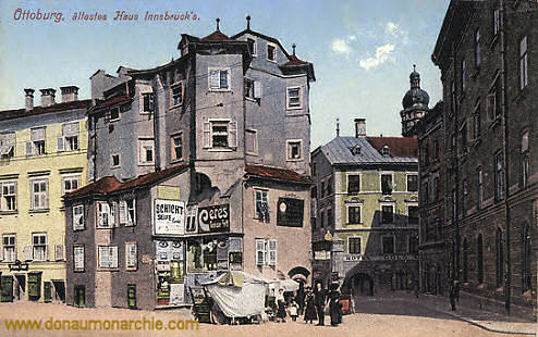Innsbruck, Ottoburg, ältestes Haus Innsbruck's