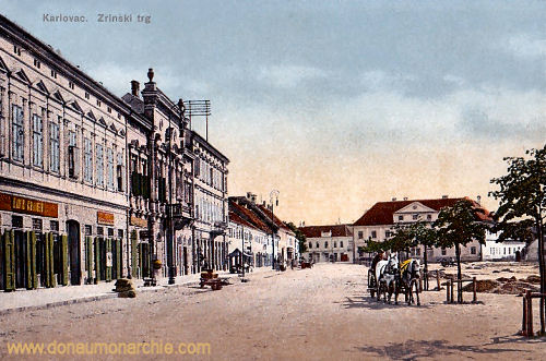 Karlstadt (Karlovac), Zrinski trg (Zrinski Platz)