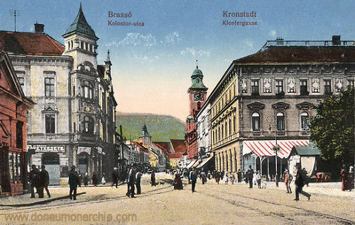 Kronstadt (Brassó - Brașov), Klostergasse