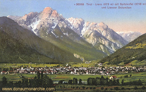Lienz, Spitzkofel (2718 m) und Lienzer Dolomiten