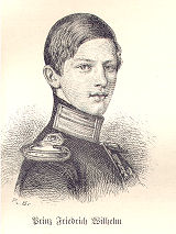 Prinz Friedrich Wilhelm (der spätere Kaiser Friedrich III.)