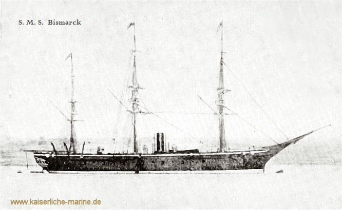 S.M.S. Bismarck, Kreuzerfregatte