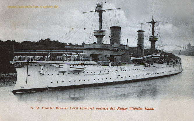 S.M.S. Fürst Bismarck, Großer Kreuzer