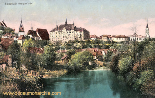 Schässburg (Segesvár - Sighișoara), Megyeház (Burg)