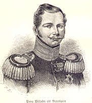 Prinz Wilhelm als Bräutigam, 1829