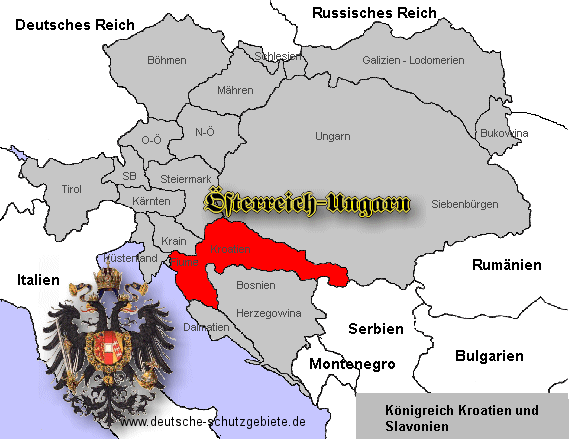 Königreich Kroatien und Slawonien, Lage in der Monarchie
