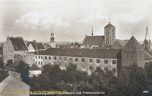 Braunsberg, Gymnasium und Priesterseminar