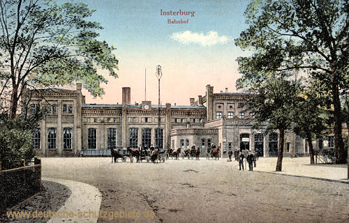 Insterburg, Bahnhof