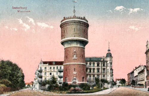 Insterburg, Wasserturm