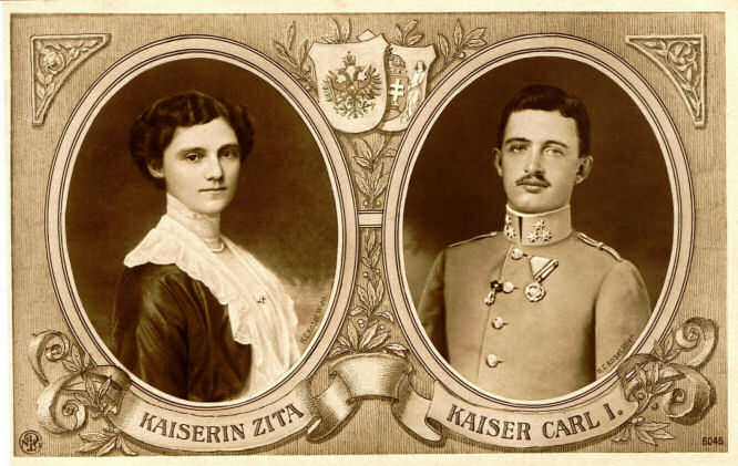 Kaiserin Zita und Kaiser Carl I.