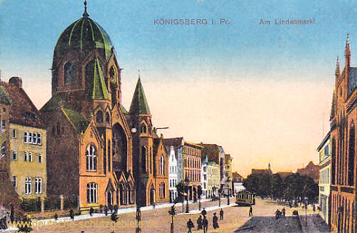 Königsberg i. Pr., Am Lindenmarkt (Synagoge)