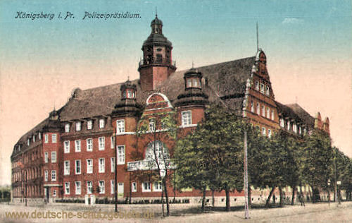 Königsberg i. Pr., Polizeipräsidium