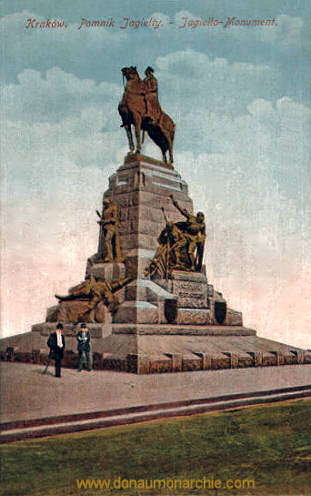 Krakau, Jagiello-Monument