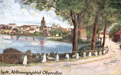 Lyck, Abstimmungsgebiet Ostpreußen