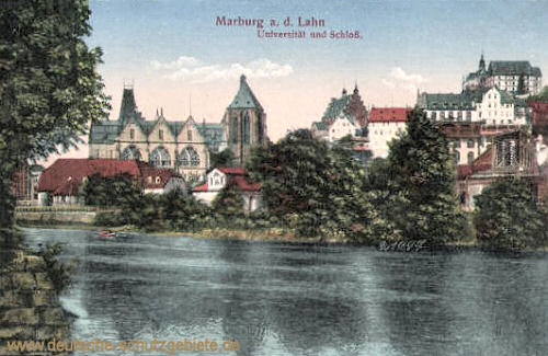 Marburg a. d. Lahn, Universität und Schloss