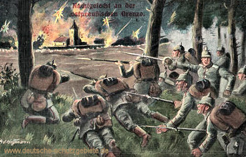 Nachtgefecht an der ostpreußischen Grenze