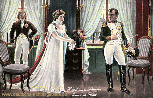 Napoleon und Königin Luise in Tilsit 1807
