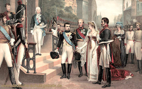 Napoleon und Königin Luise in Tilsit 1807