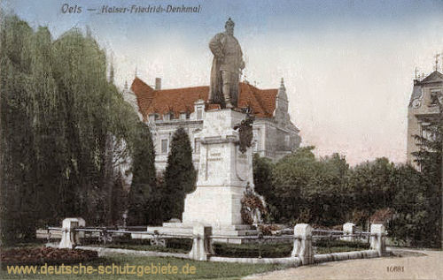 Oels, Kaiser Friedrich-Denkmal